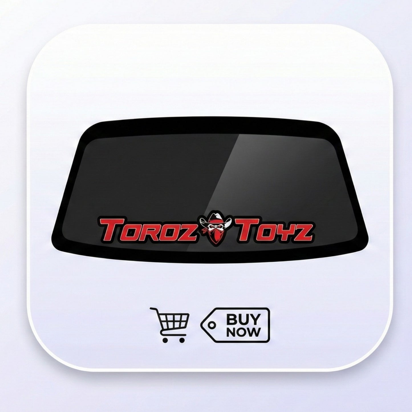 Windshield Large Decal VALENTINES SPECIAL DOUBLE ENTRIES