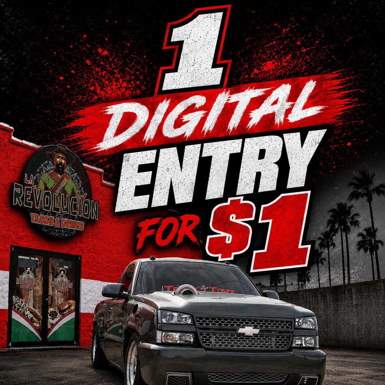 1 Digital Entry for $1